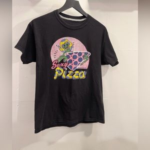 Vintage Sexy Pizza T-Shirt